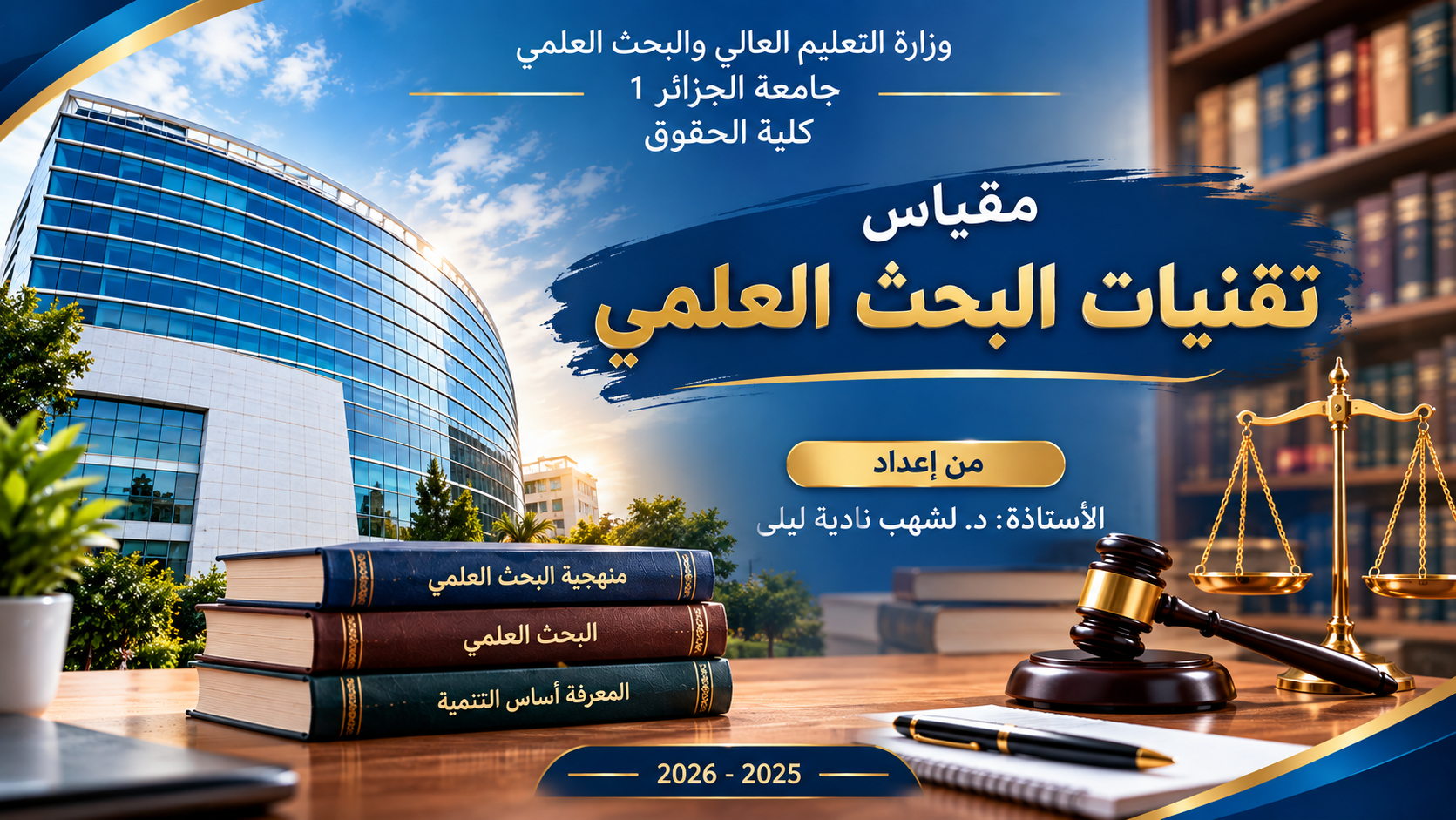 تقنيات البحث العلمي TD4-2026